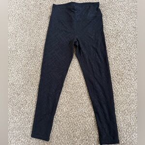 Mono B Charcoal Textured Leggings